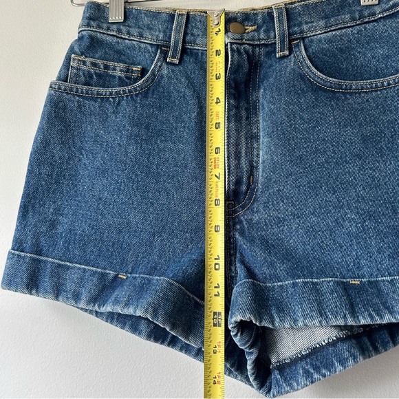 American Apparel Denim Shorts Size 27 - Picture 7 of 8